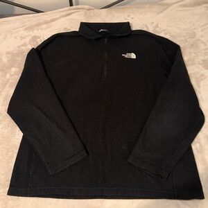The North Face Black Half-Zip Fleece
